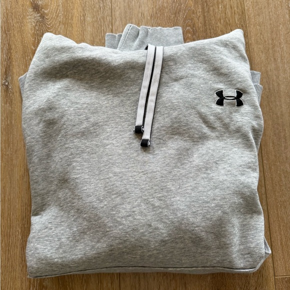 Under Armour Light Gray Men's Hoodie - Picture 5 of 5